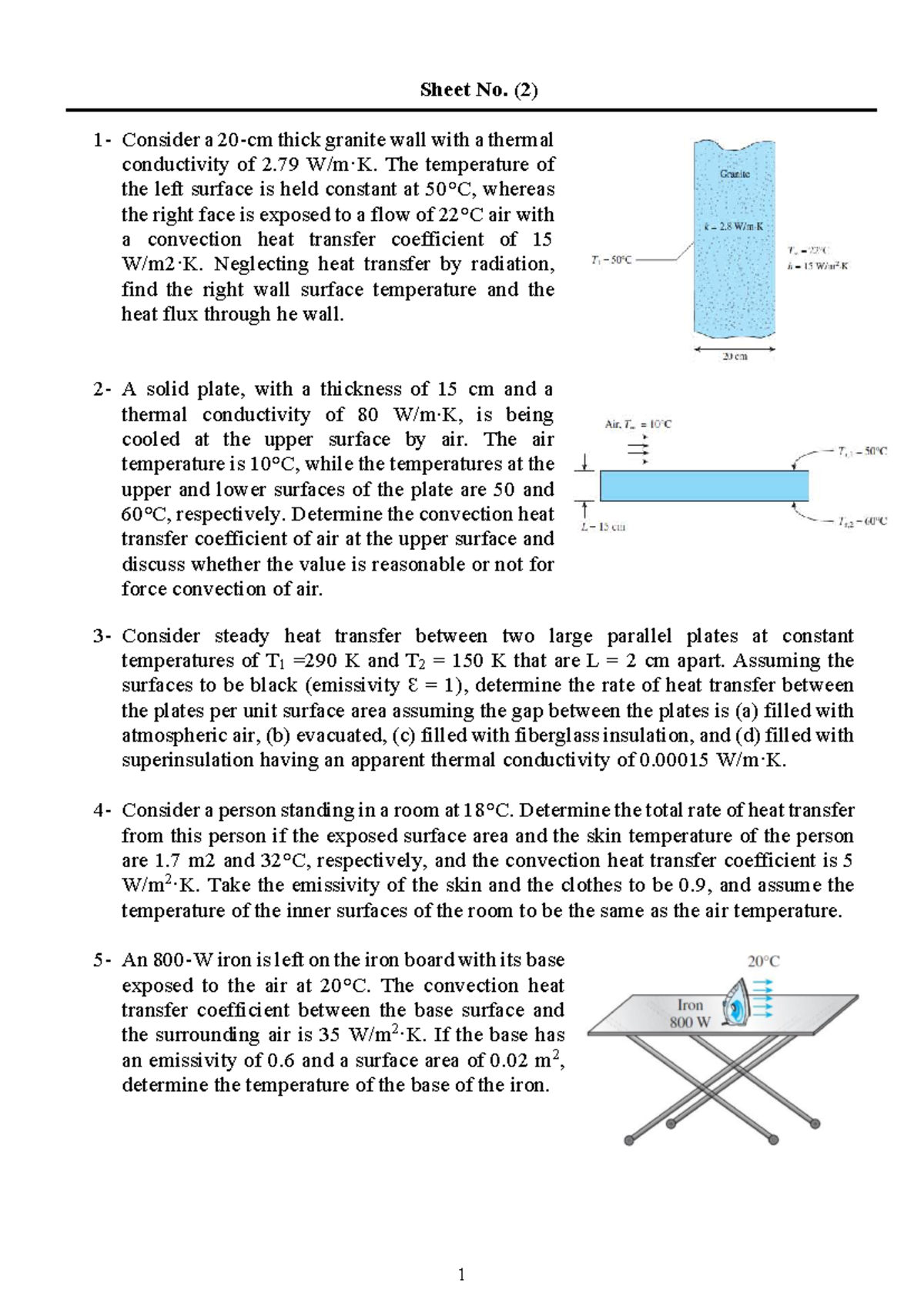 Thermal Analysis of Heat Transfer in Composite Walls (ENGR 202) - Studocu