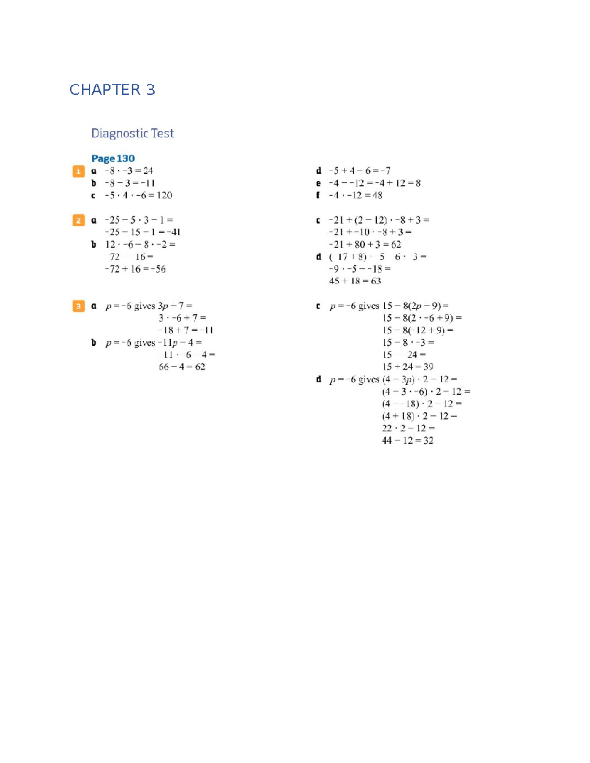 Chapter 3 - Detailed Solutions and Analysis of Hfd 3 - Studeersnel