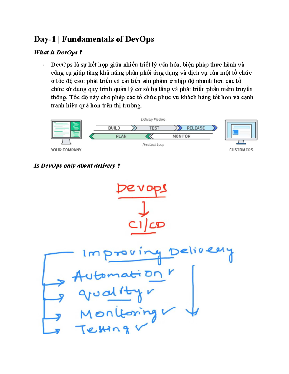 45 Days DevOps - Comprehensive Guide to DevOps Practices - Studocu