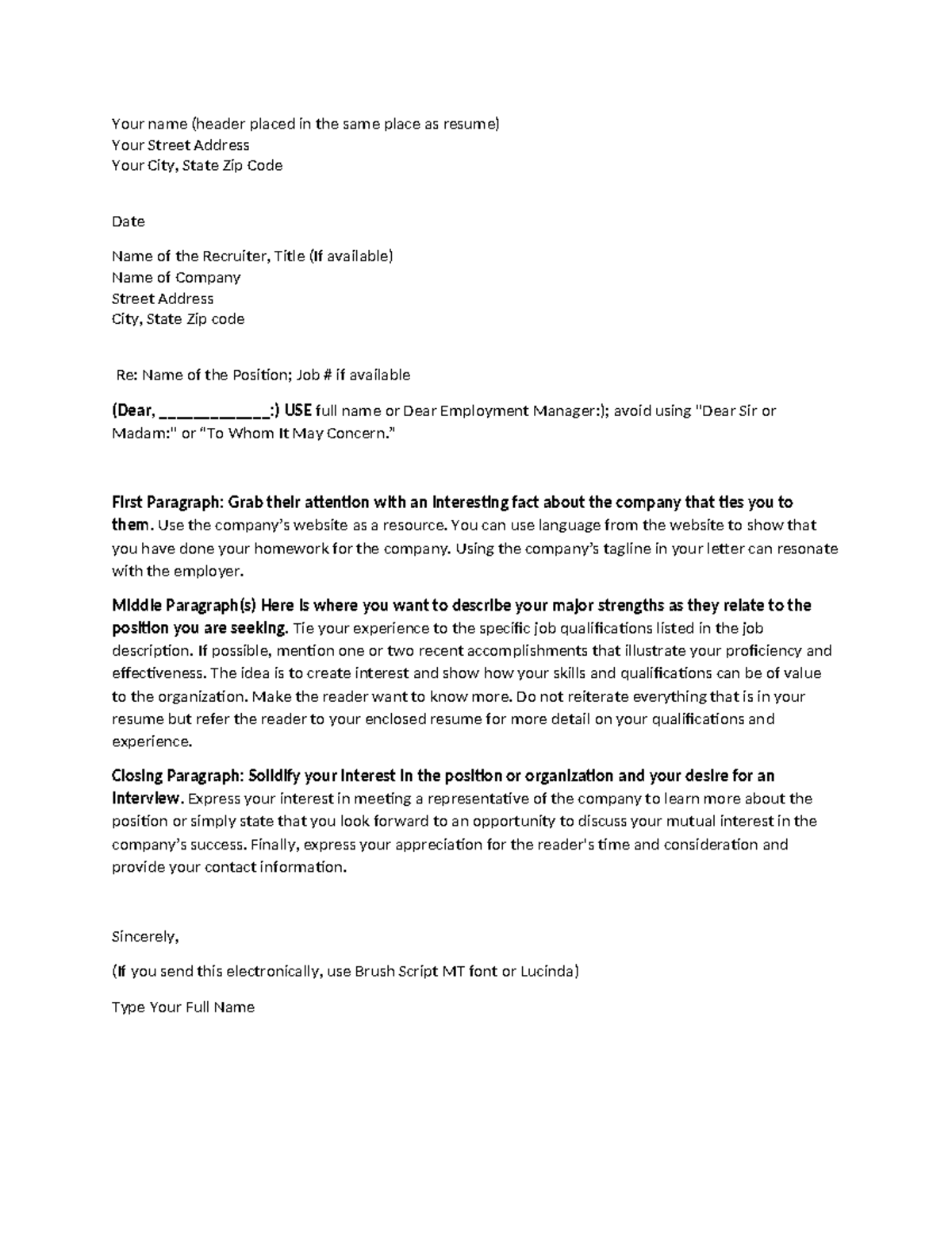 Writing an Internship Cover Letter With Examples and Tips - Indeed - How To Write A Cover Letter For A Job