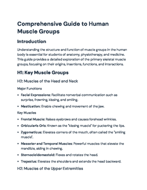 Unit 6 Exam Review: Human Anatomy & Physiology (Chapters 17-20 ...