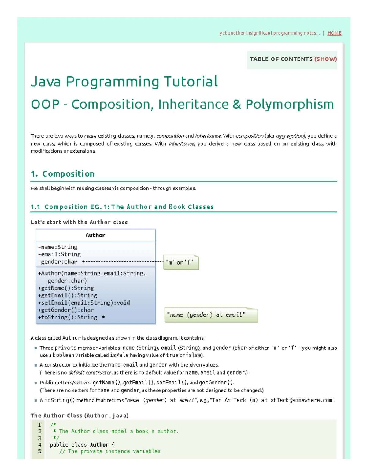 Java Programming 101: Essential Notes for Beginners (CS101) - Studocu