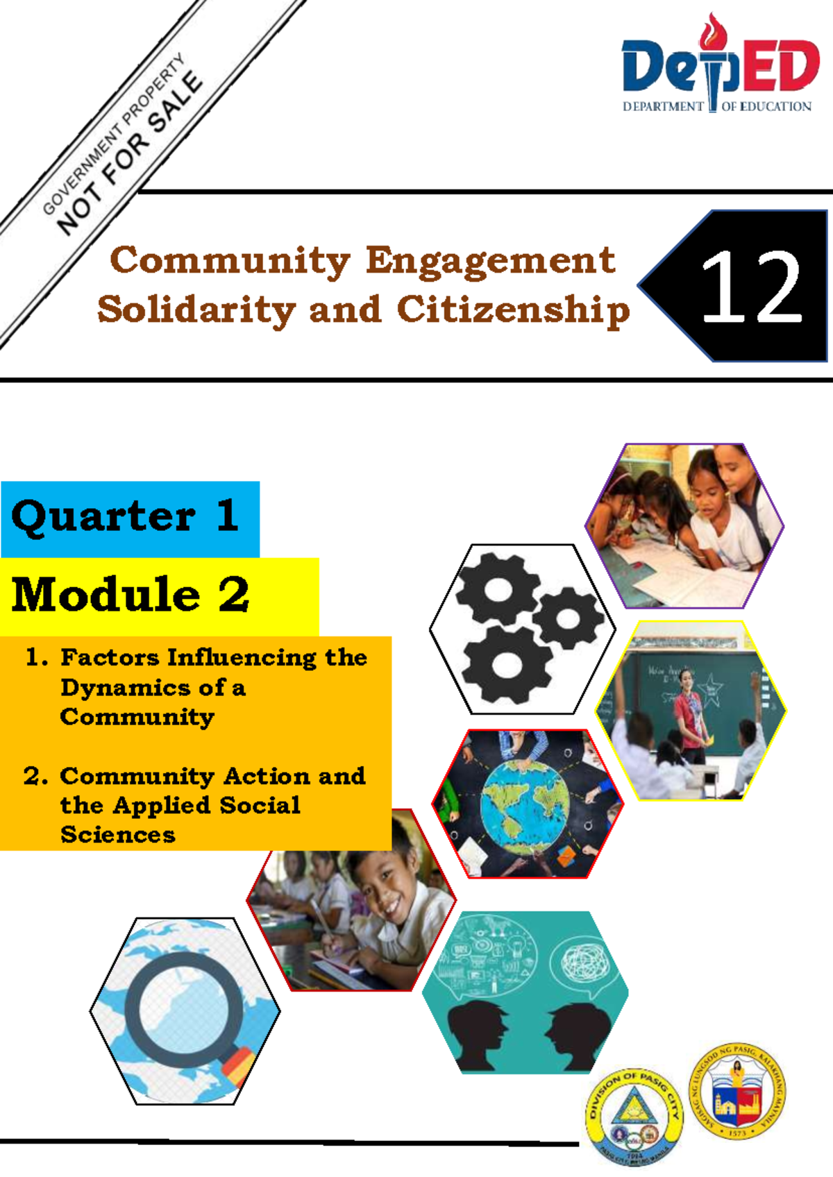 CESC 12 - Q1 - M2 - Community Engagement Lecture Notes - Studocu