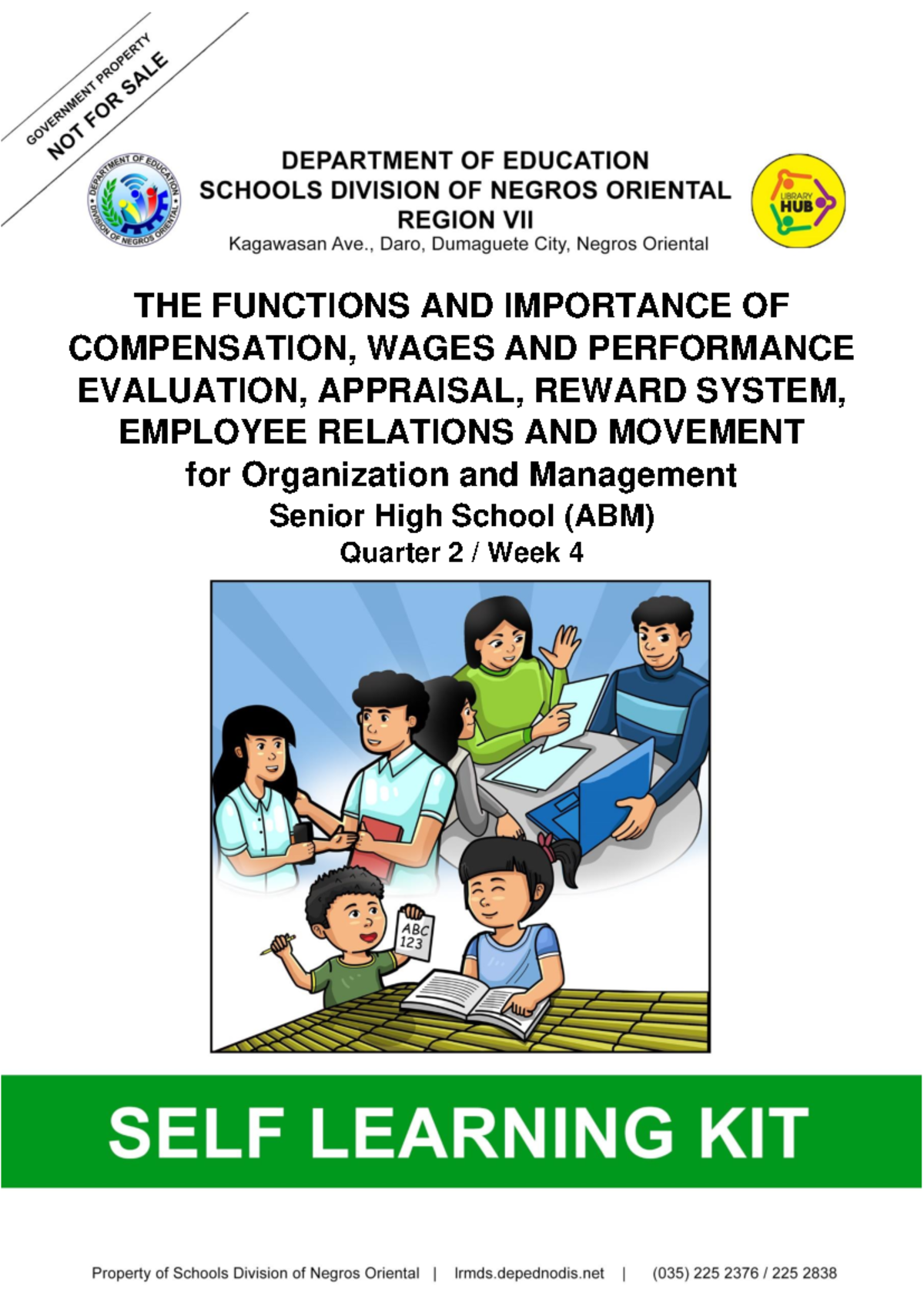 Math 12 ABM: Org Mgt Q2 - Week 4 on Compensation & Employee Relations - Document Preview