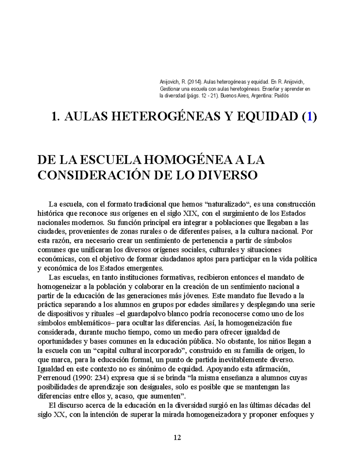 DOC-20250305-WA0032. - 1. AULAS HETEROGÉNEAS Y EQUIDAD (1) DE LA ...