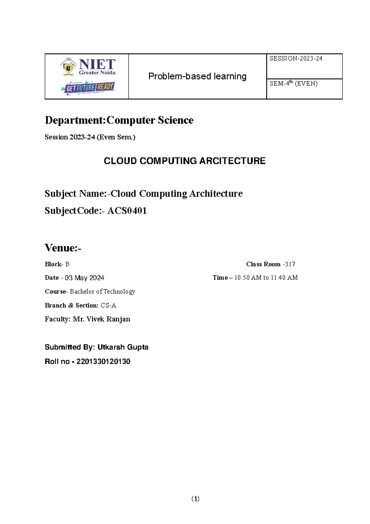 Utkarsh Gupta CCA file - ####### Problem-based learning SESSION- 2023 ...