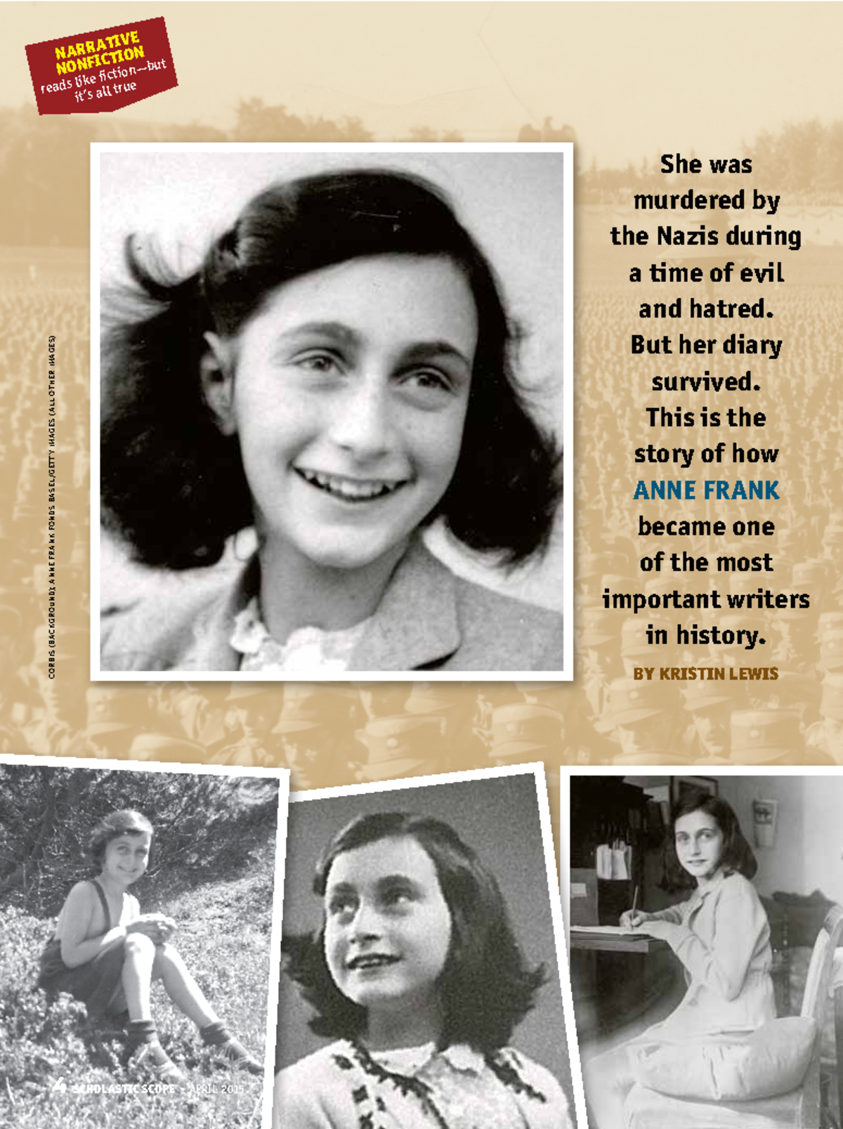 ANNE FRANK: THE GIRL WHO LIVED FOREVER - A NONFICTION STUDY - Studocu
