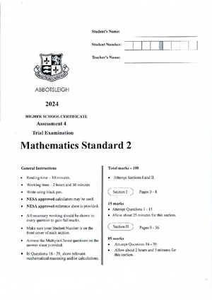 Mathematics Standard 2 Reference Sheet Annotated - 1 – NSW Education ...