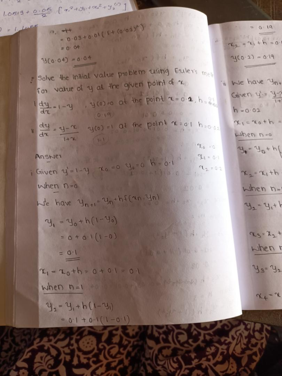 Maths Notes: Solving Initial Value Problems Using Modified Methods ...