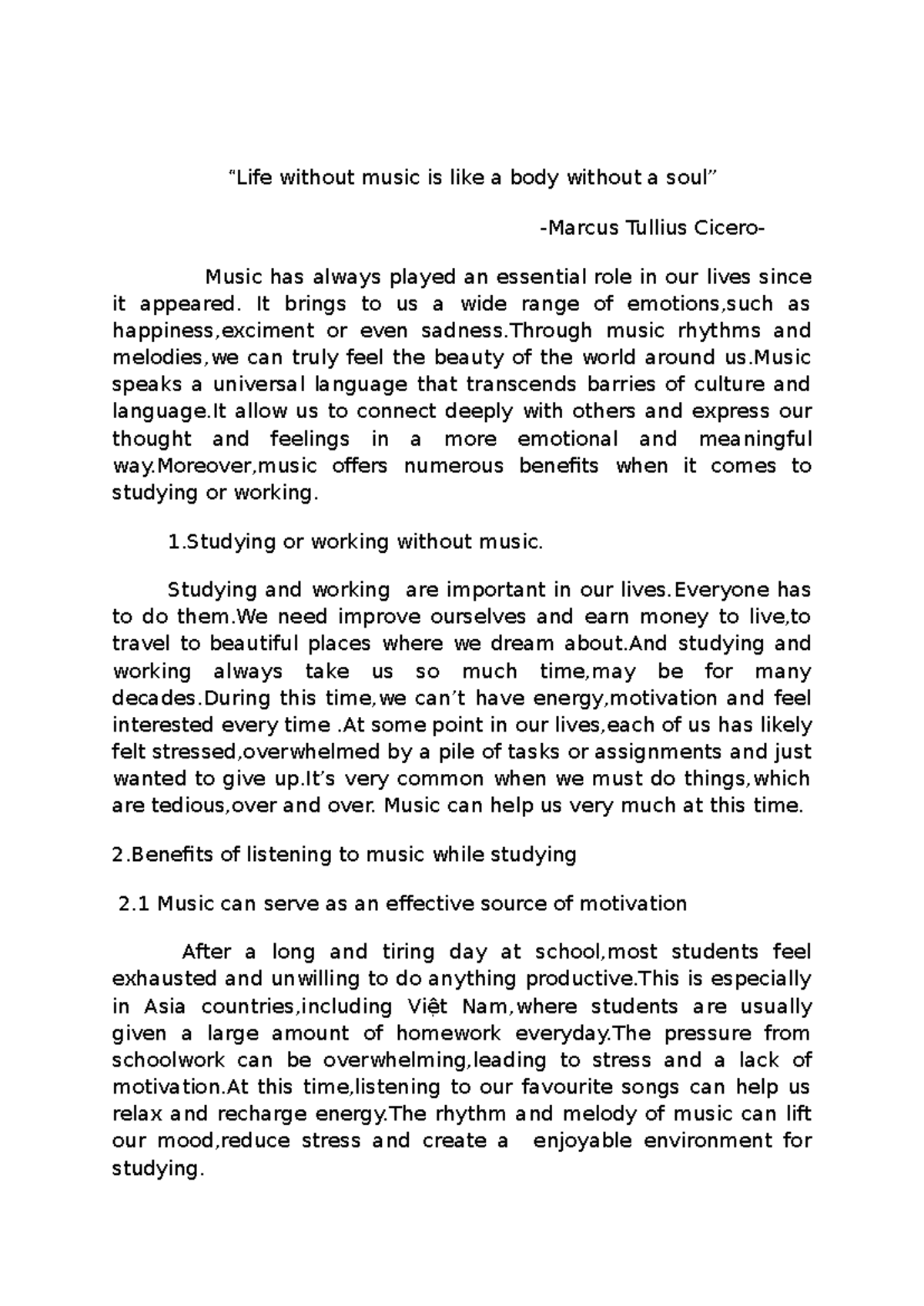 The Impact of Music on Study and Work Performance: A Comprehensive ...