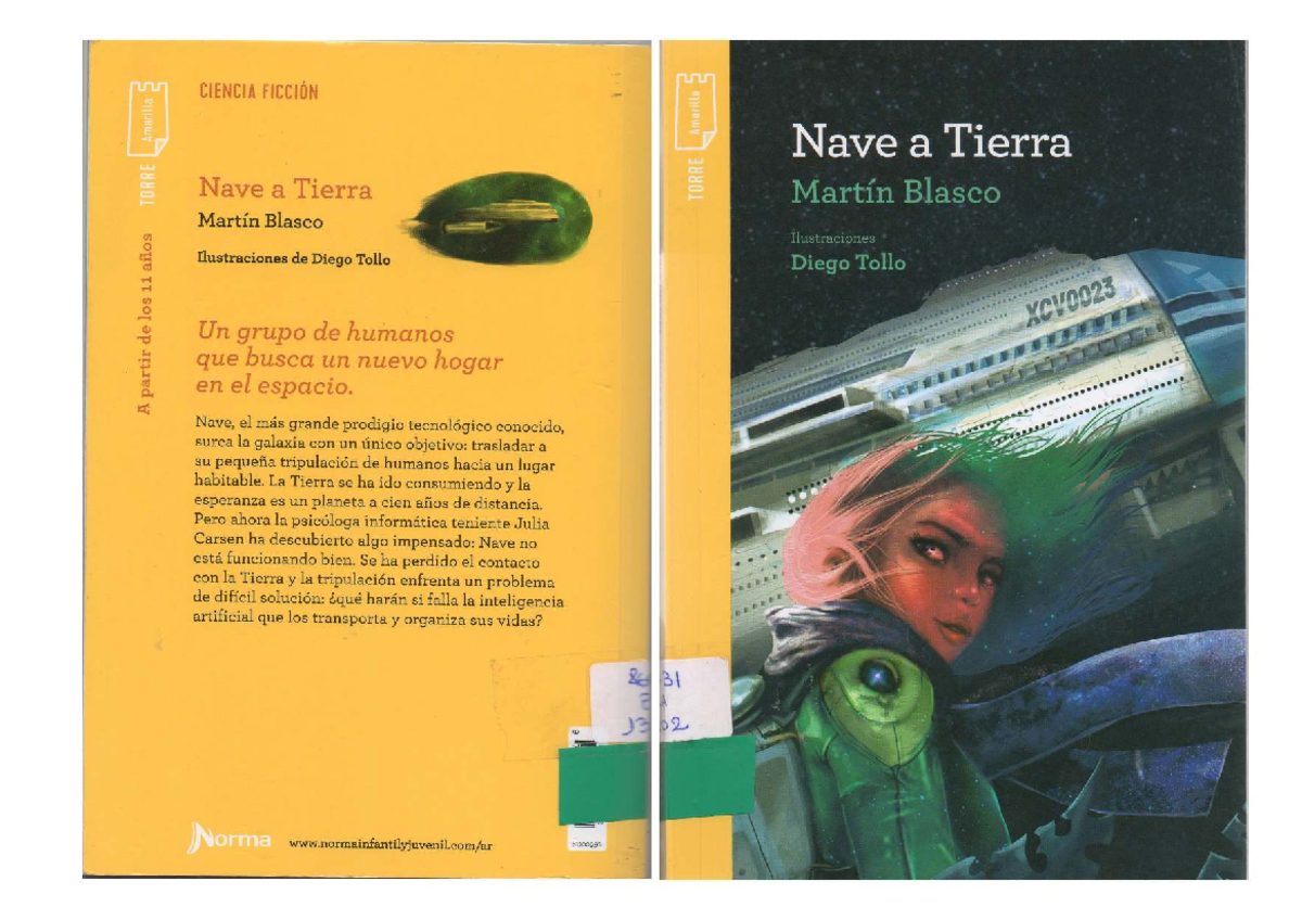 CIENCIA FICCIÓN: Análisis de "Nave a Tierra" de Martín Blasco - Document Preview