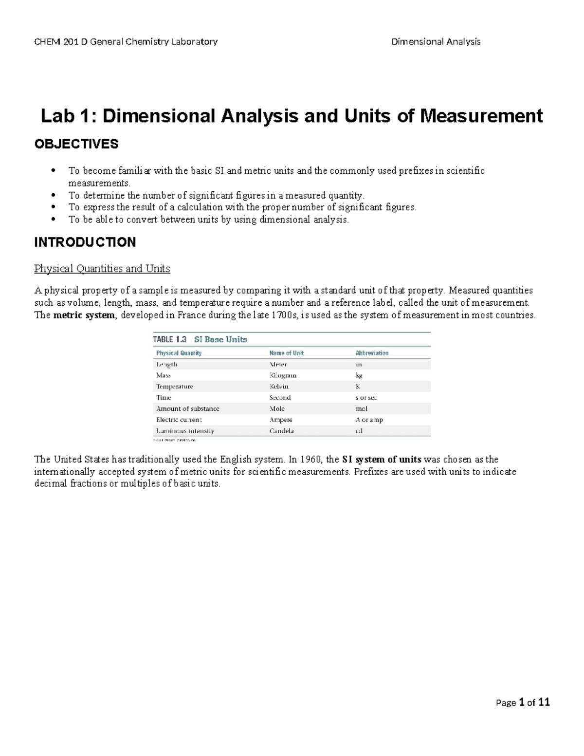 Chemistry Unit 1 Worksheet 4 Dimensional Analysis 720x960