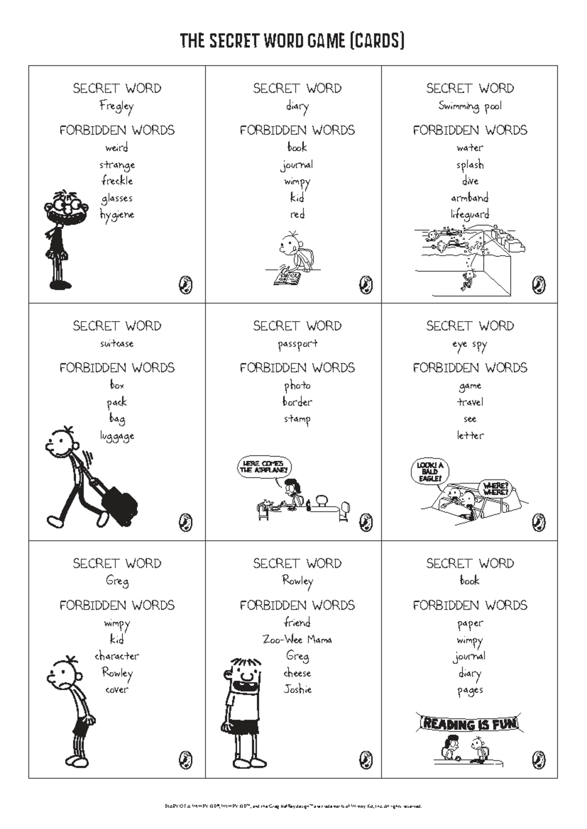 TLH Secret Word Game: Forbidden Words & Clues Guide - Studocu