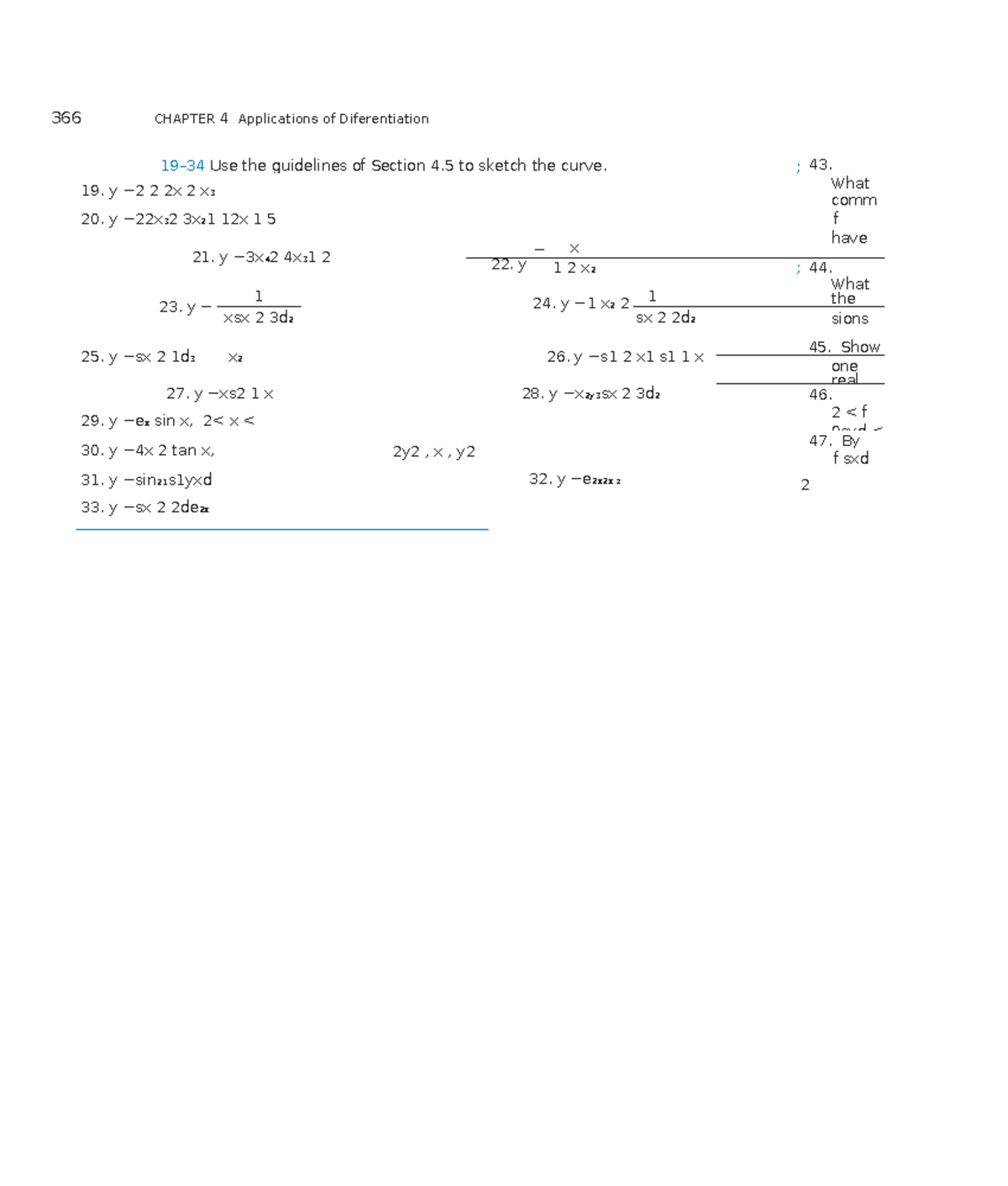366 MATH 101 CHAPTER 4 Applications of Differentiation Exercises - Studocu