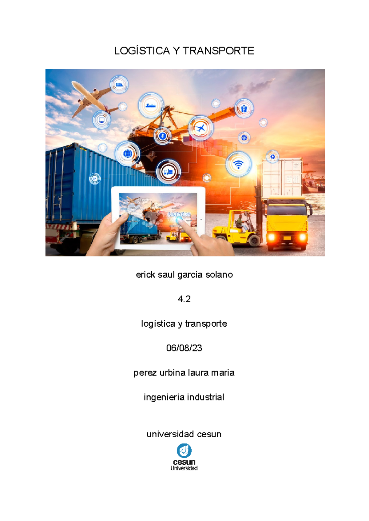 Logística y Transporte: Retos y Estrategias Clave en Ingeniería Industrial  - Studocu