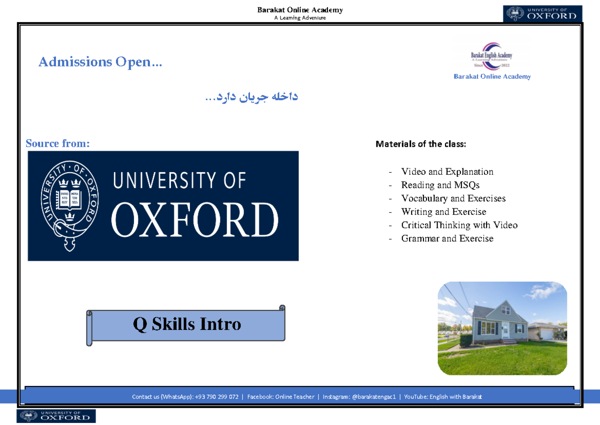 Q Skills Intro: A Comprehensive Learning Adventure Guide - Studocu