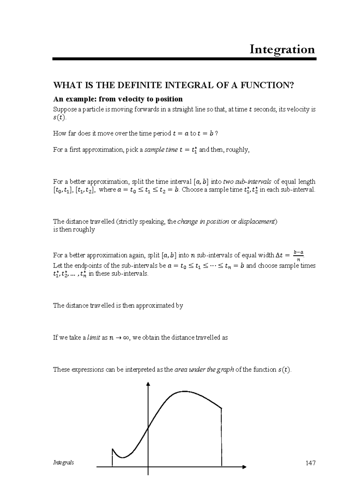 Integration Concepts and Techniques (MATH 7) - Studocu