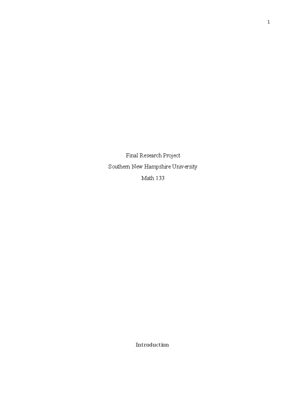 Final Research Project Analysis for MAT 133: Psychotropic Medication ...