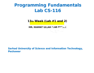 Assignment Programming Fundamental 1st semester - Programming ...