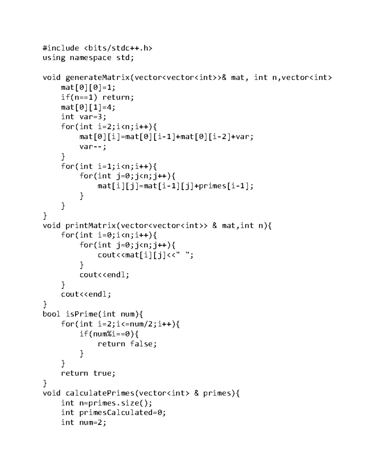 Output - gjrs - #include using namespace std; void - Studocu