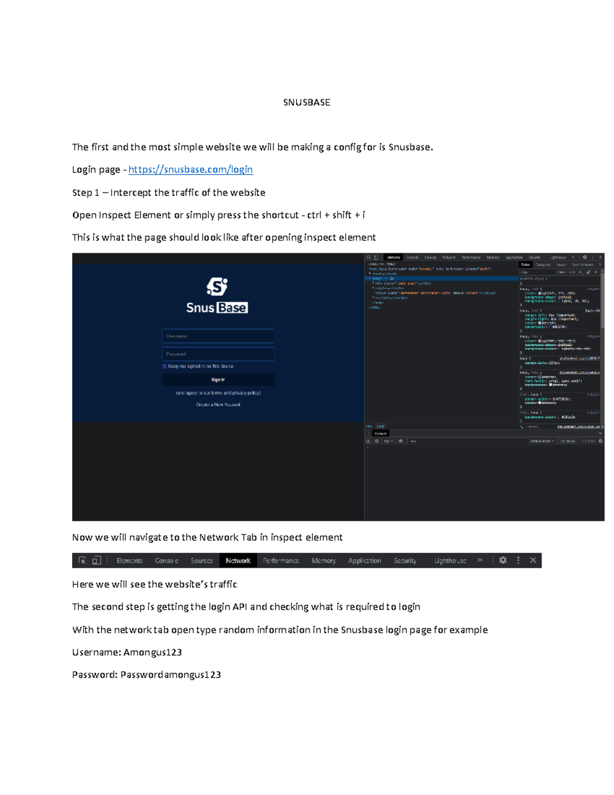 The Config Guide - SNUSBASE The first and the most simple website we ...