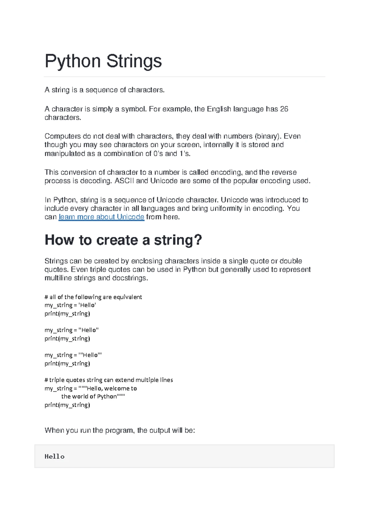 Programming in Python - Course Contents Theory Contents Introduction to ...