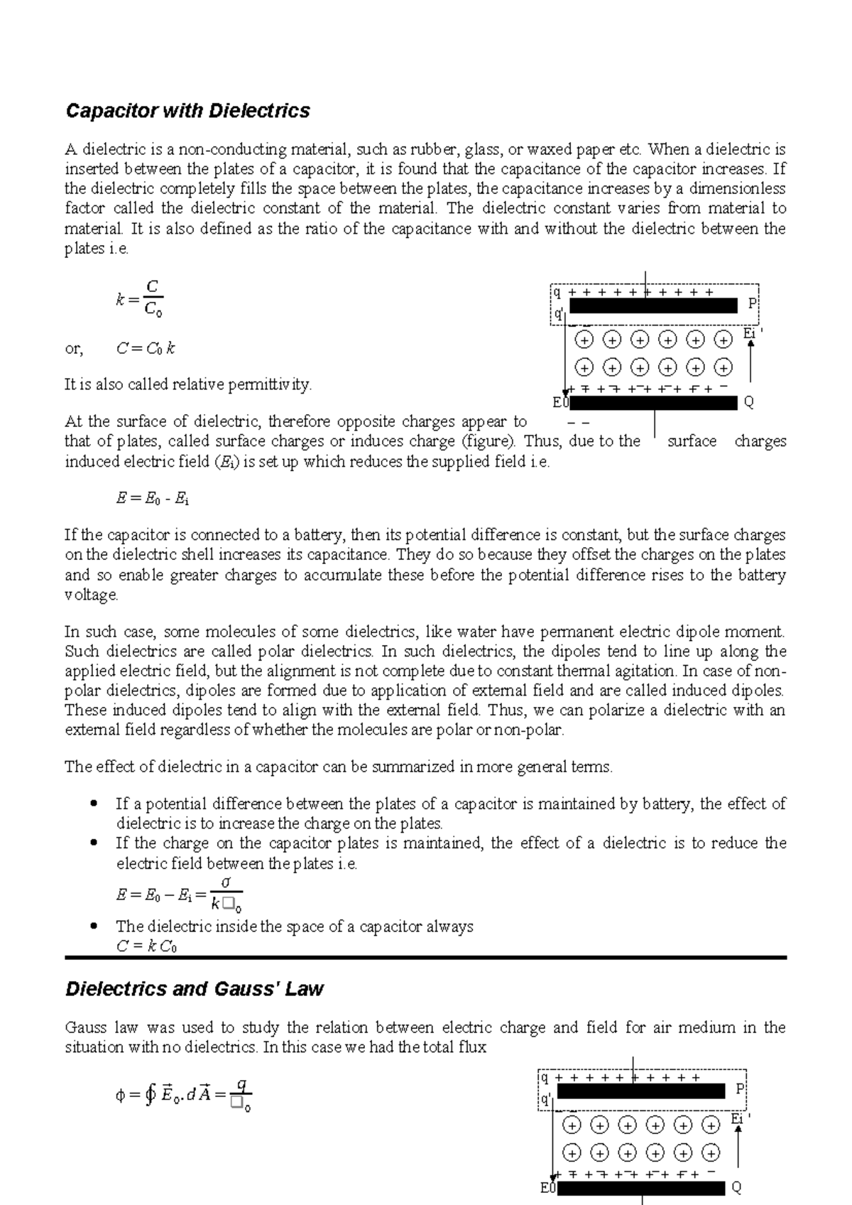 11 Capacitor - Note