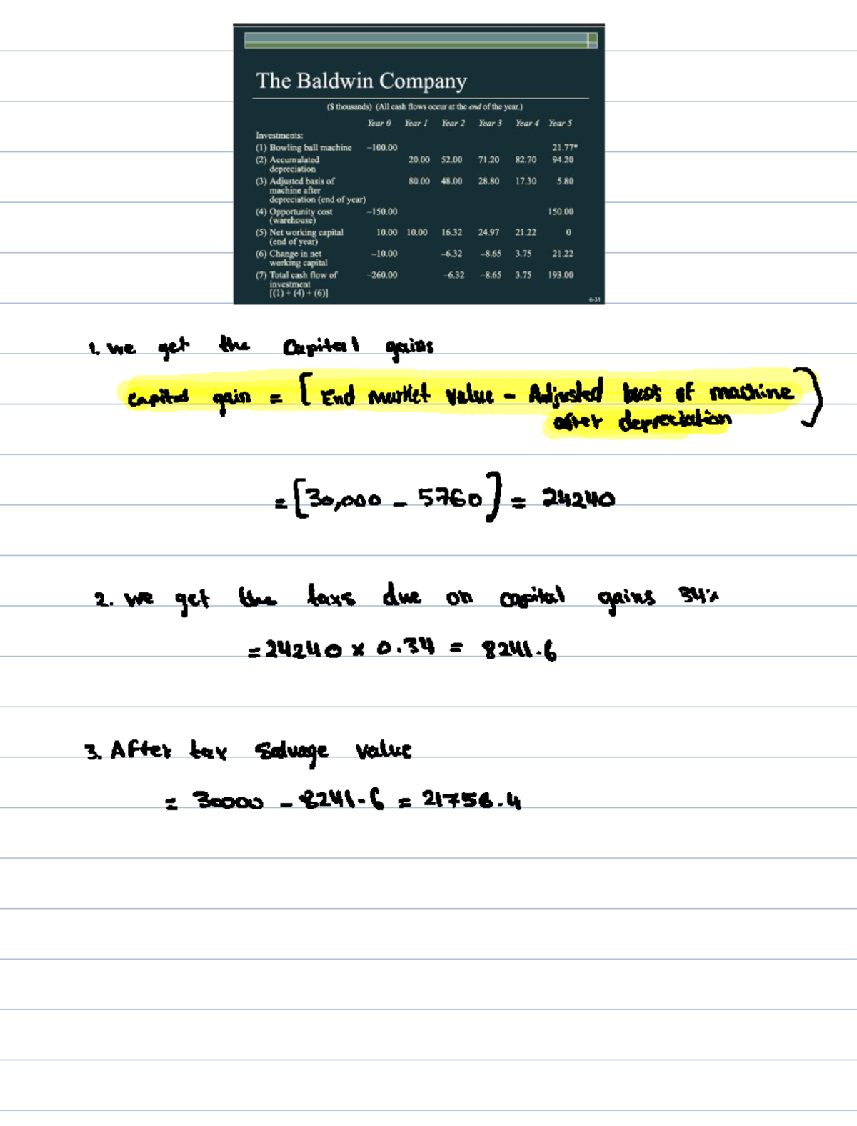 Ch7: Cash Flow Analysis and Capital Budgeting Techniques - Studocu