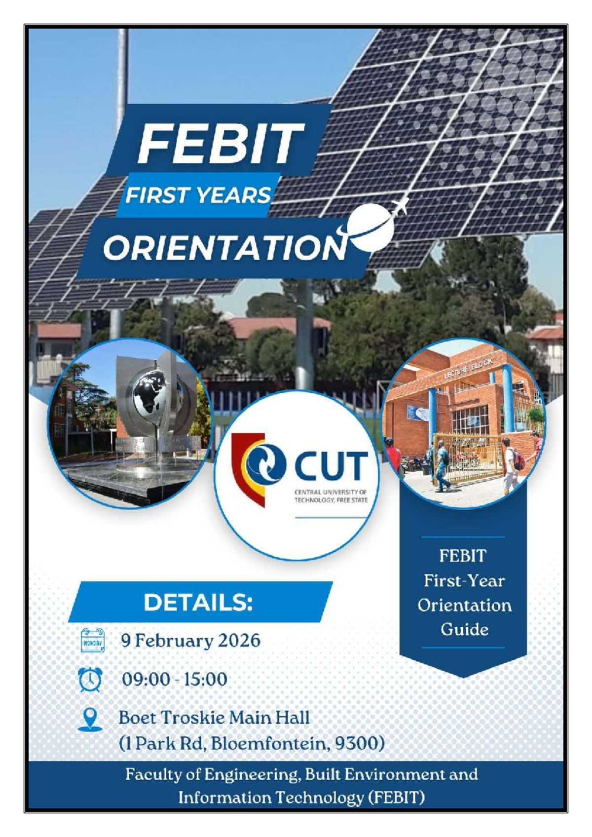FEBIT Orientation Programme Guide for First Year Students - 2026 - Studocu