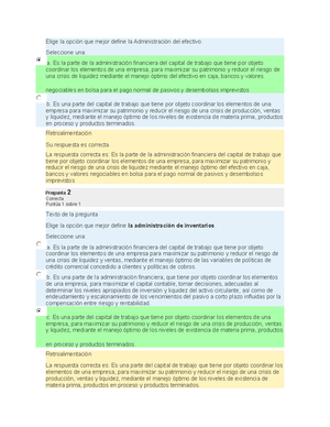 Ciclo de compras y ventas EA6: Preguntas y respuestas clave - Studocu