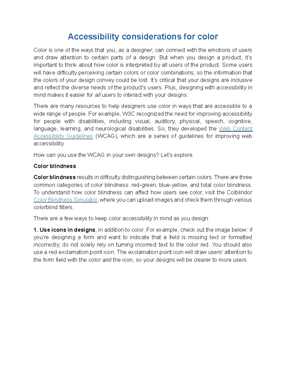 5.06 Accessibility considerations for color - Accessibility ...