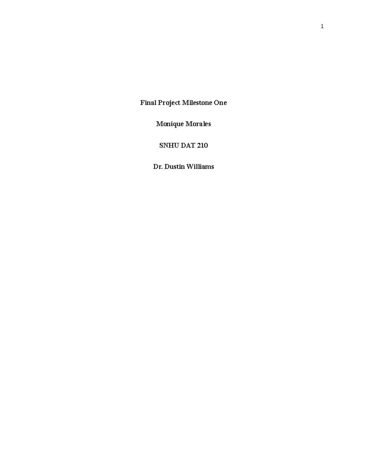 Final Project Milestone 1: Situation Analysis of Running for Glory ...