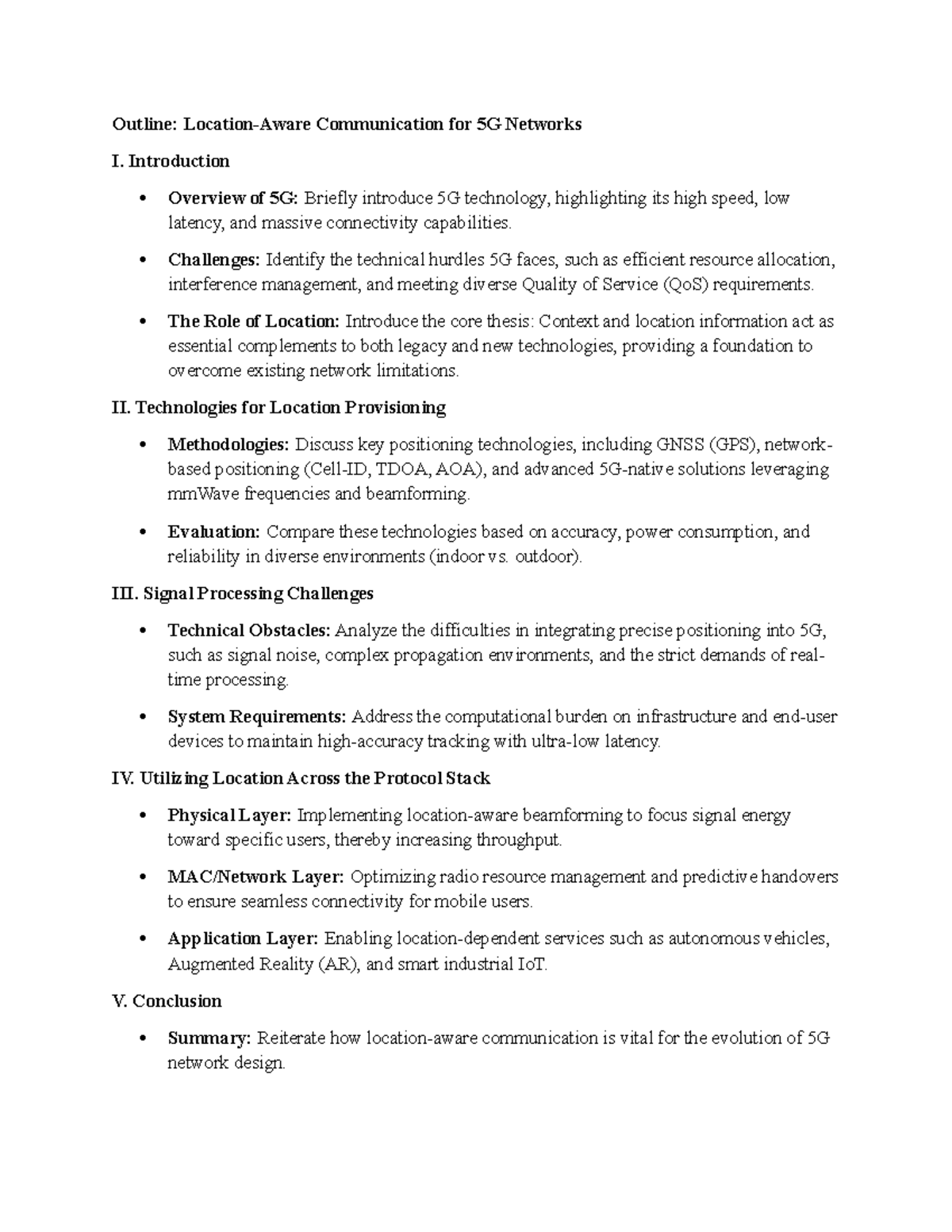 TWP-5G Networks: Communication Outline and Key Challenges - Studocu