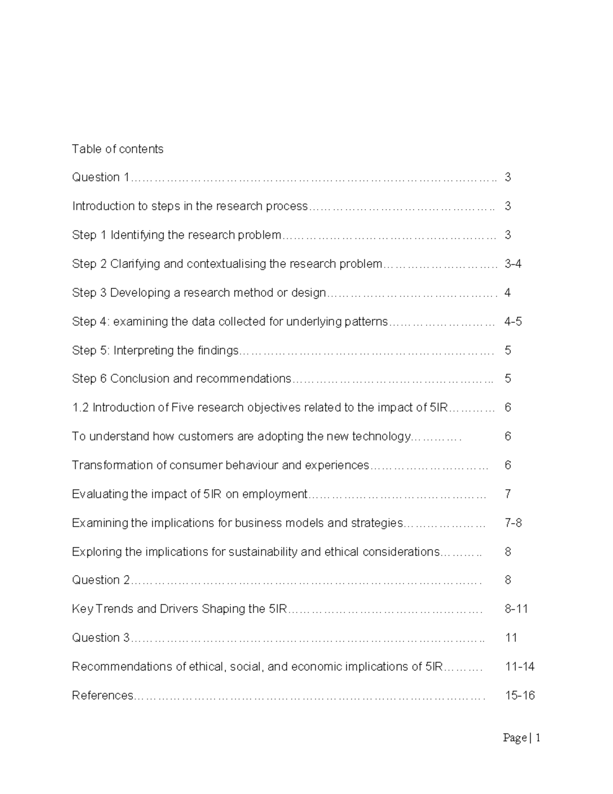 Strategic Training and Development Project: Talent Management ...