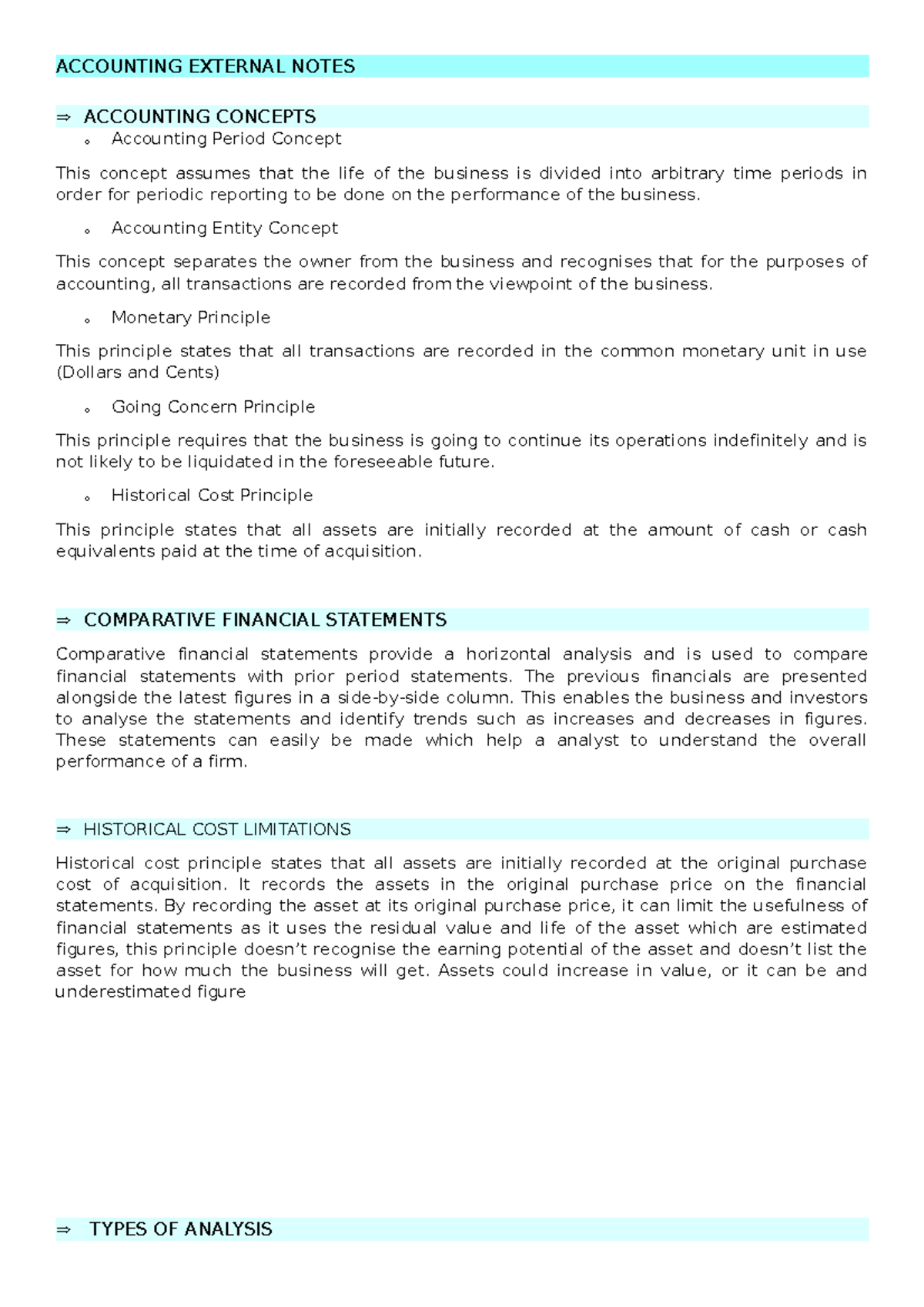 Accounting External Notes[ 47] - ACCOUNTING EXTERNAL NOTES ACCOUNTING ...