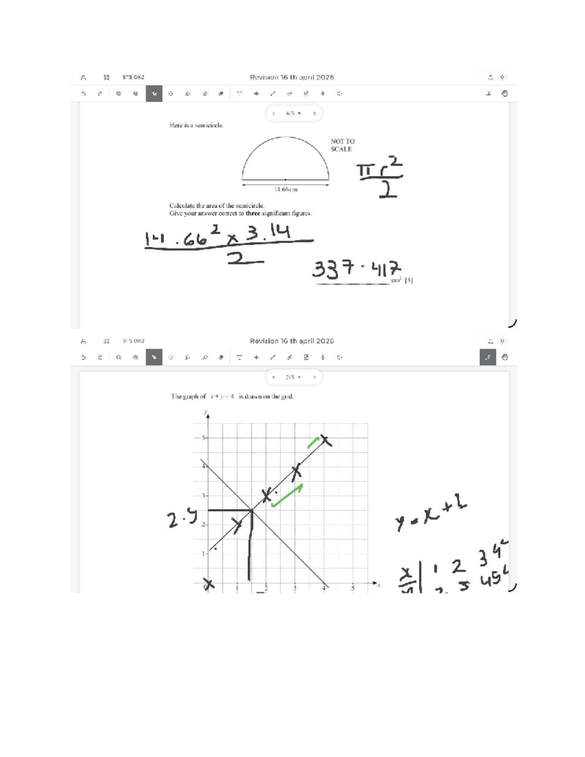 ST5 OK2 Revision Notes - Geometry & Graphs (April 2026) - Studocu