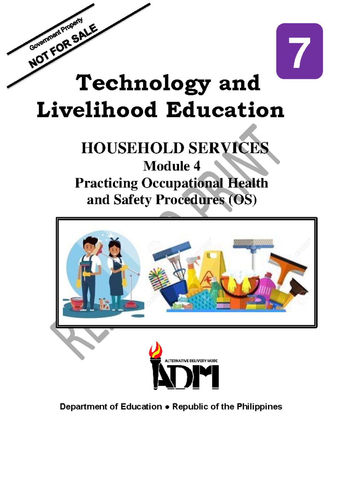 TLE7 Module 4: Practicing Occupational Health & Safety Procedures - Studocu