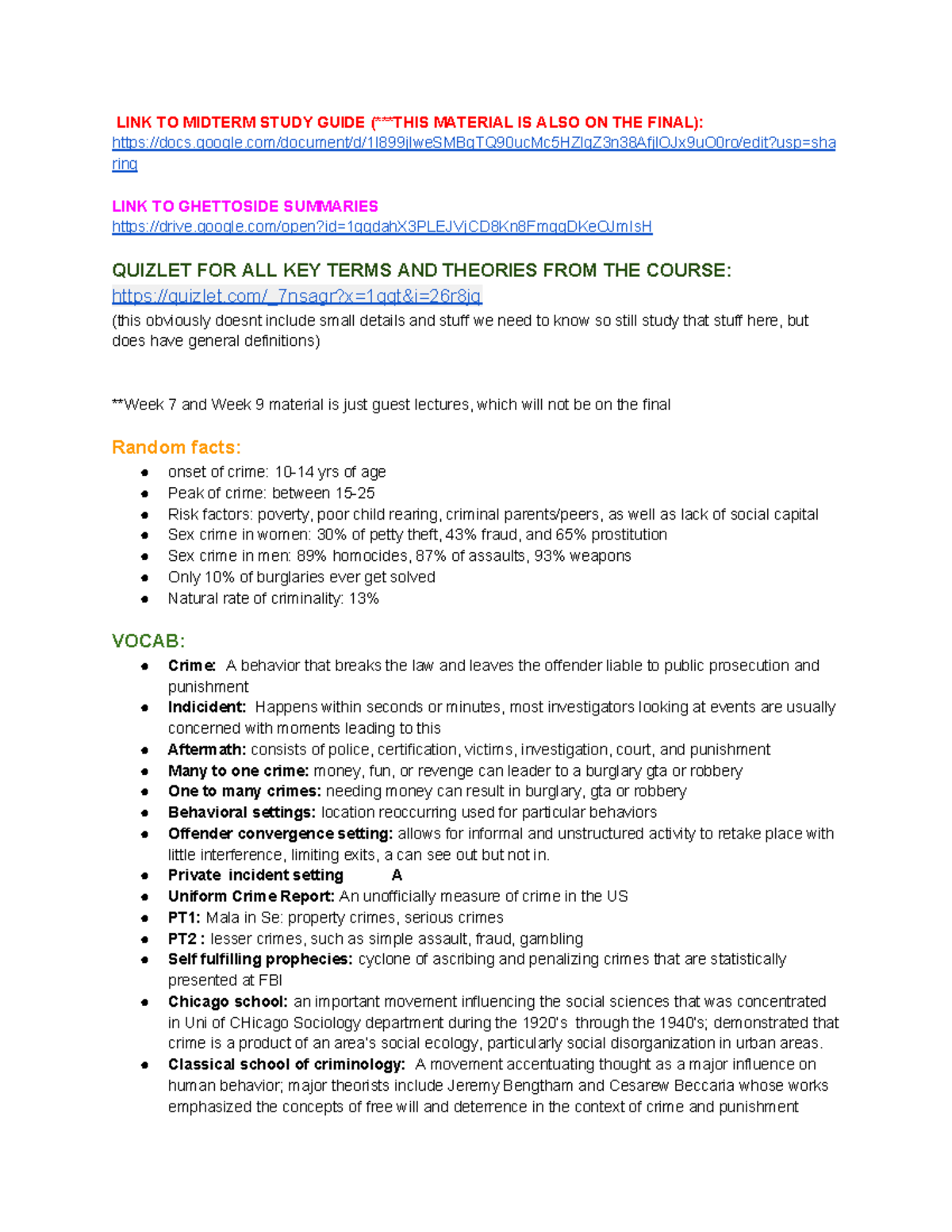 Anthro 169 Final Exam Study Guide: Key Theories & Concepts - Studocu