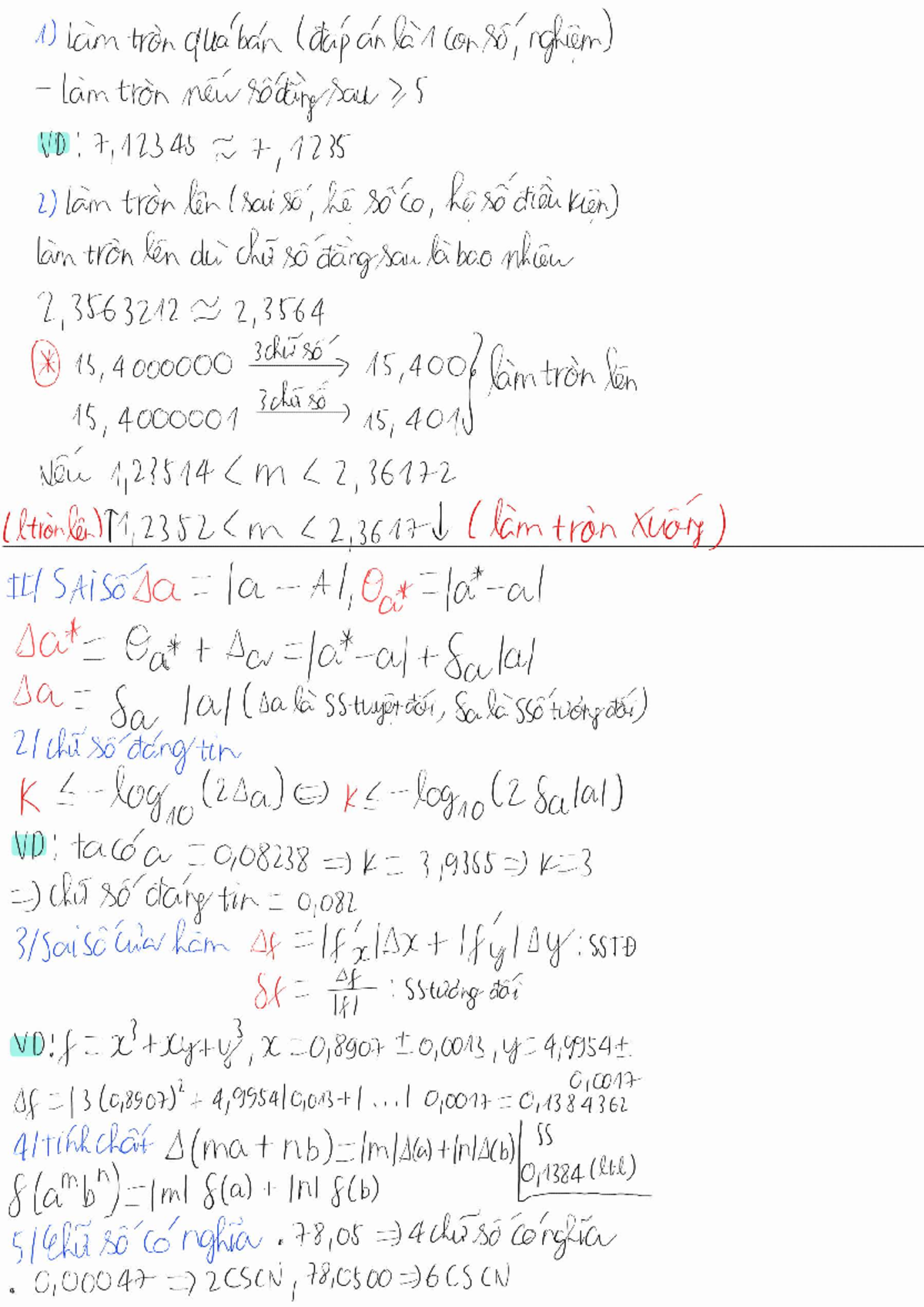 Math 56: Advanced Calculus Lecture Notes and Study Guide - Studocu