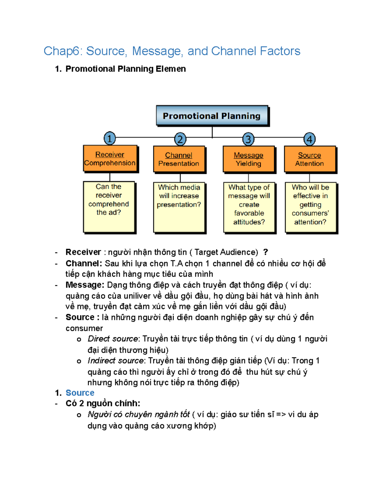Chap 6 - Factors in Integrated Marketing Communication Plan - Studocu