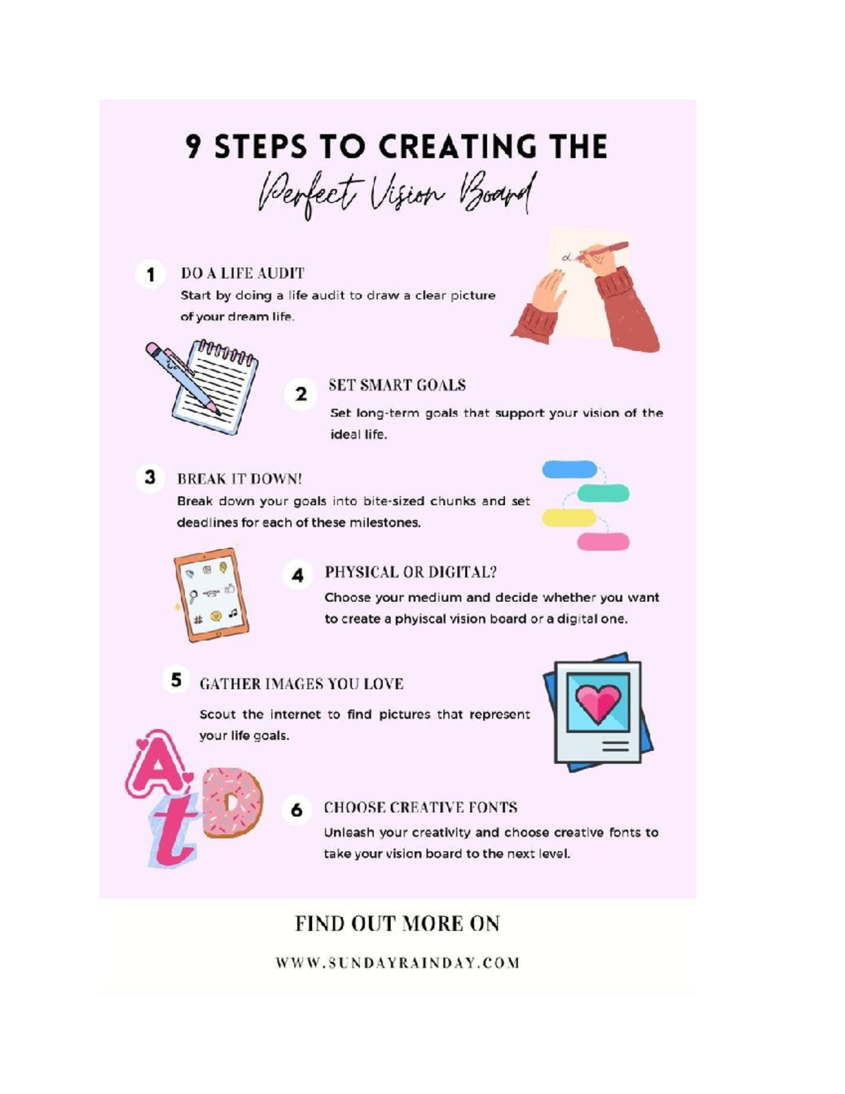 9 Steps to Create Your Vision Board: A Guide to Goal Setting - Studocu