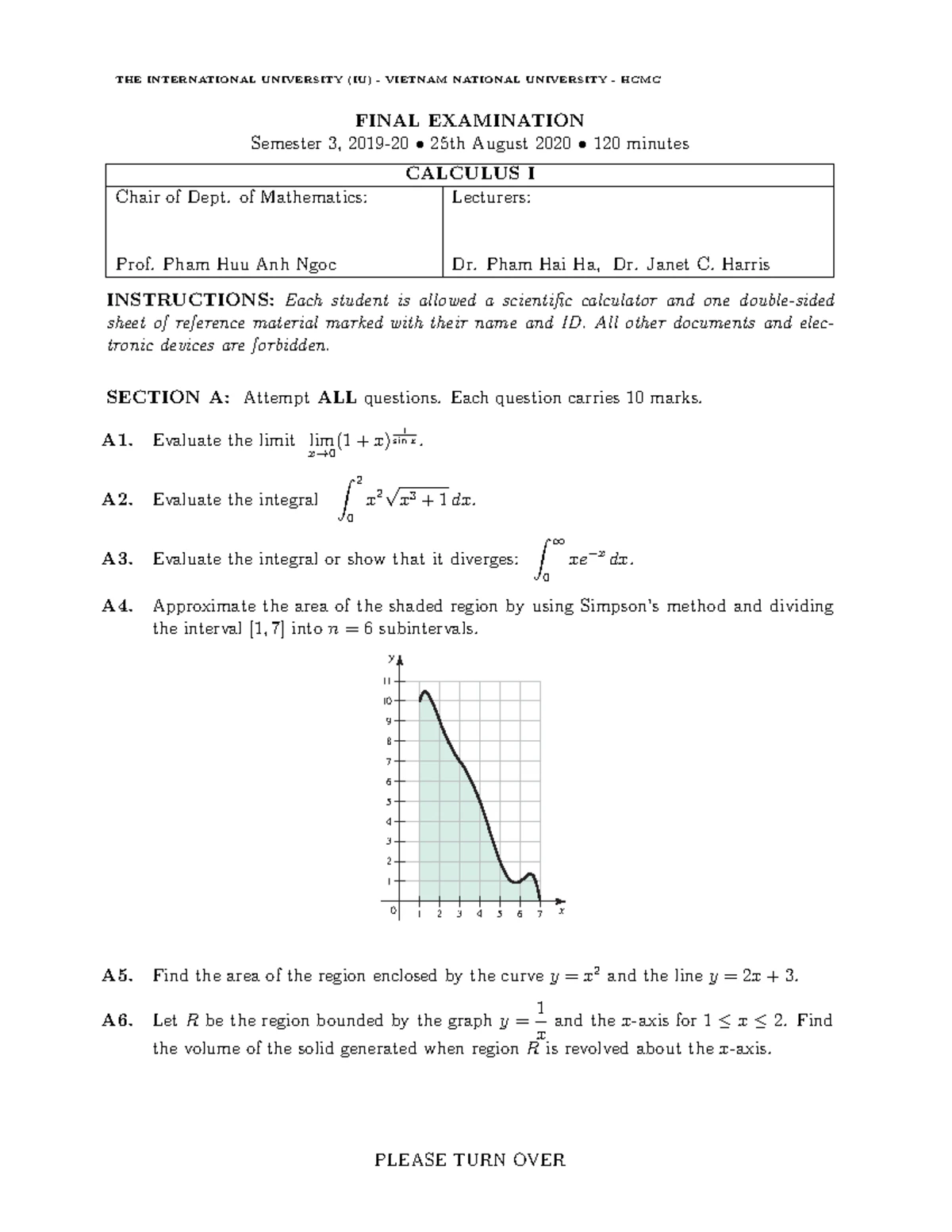 Midterm Review - Calculus 1 (MATH 101): Limits and Continuity Concepts ...