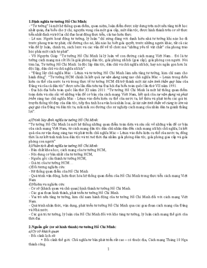 [Solved] Phn tch ni dung t tng H Ch Minh v vn dn tc ng ta vn dng t tng ...