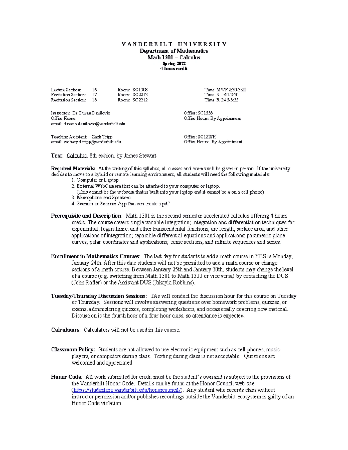 MATH 1301 Sp24 Final Exam Homework 1 Solutions and Guidelines - Studocu