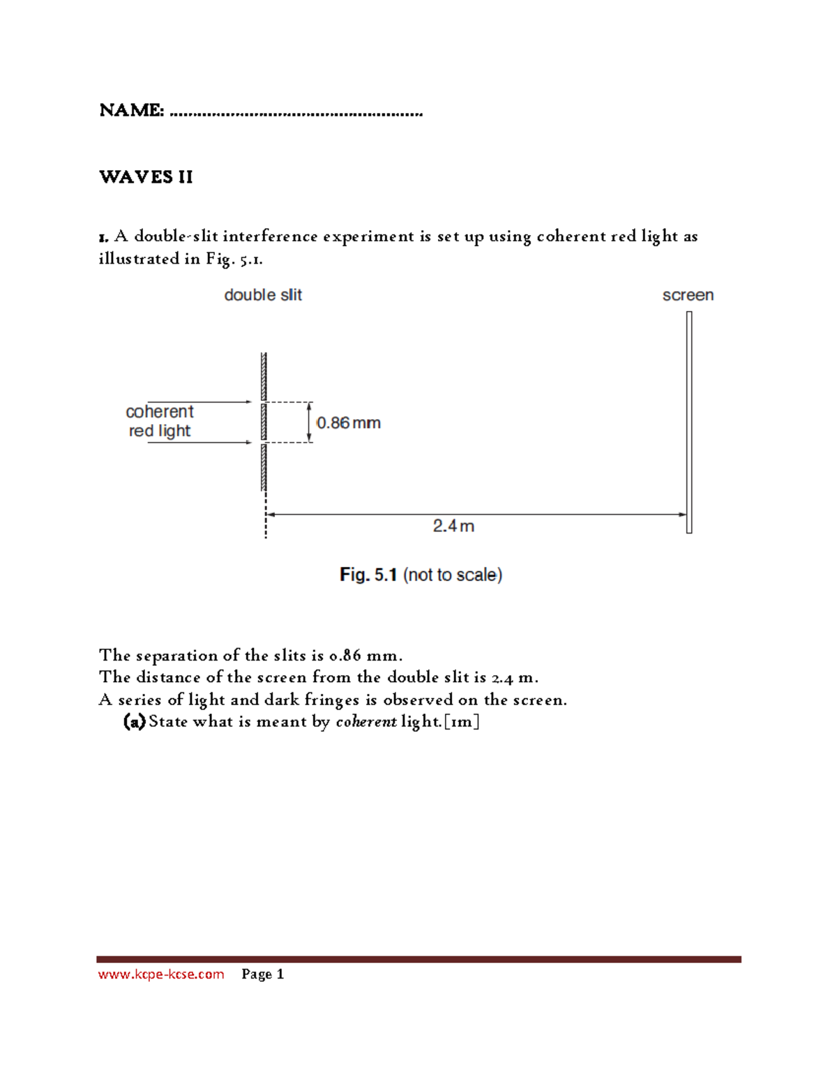 WAVES II - FORM-3 26 - Interference & Sound Experiments Notes - Studocu