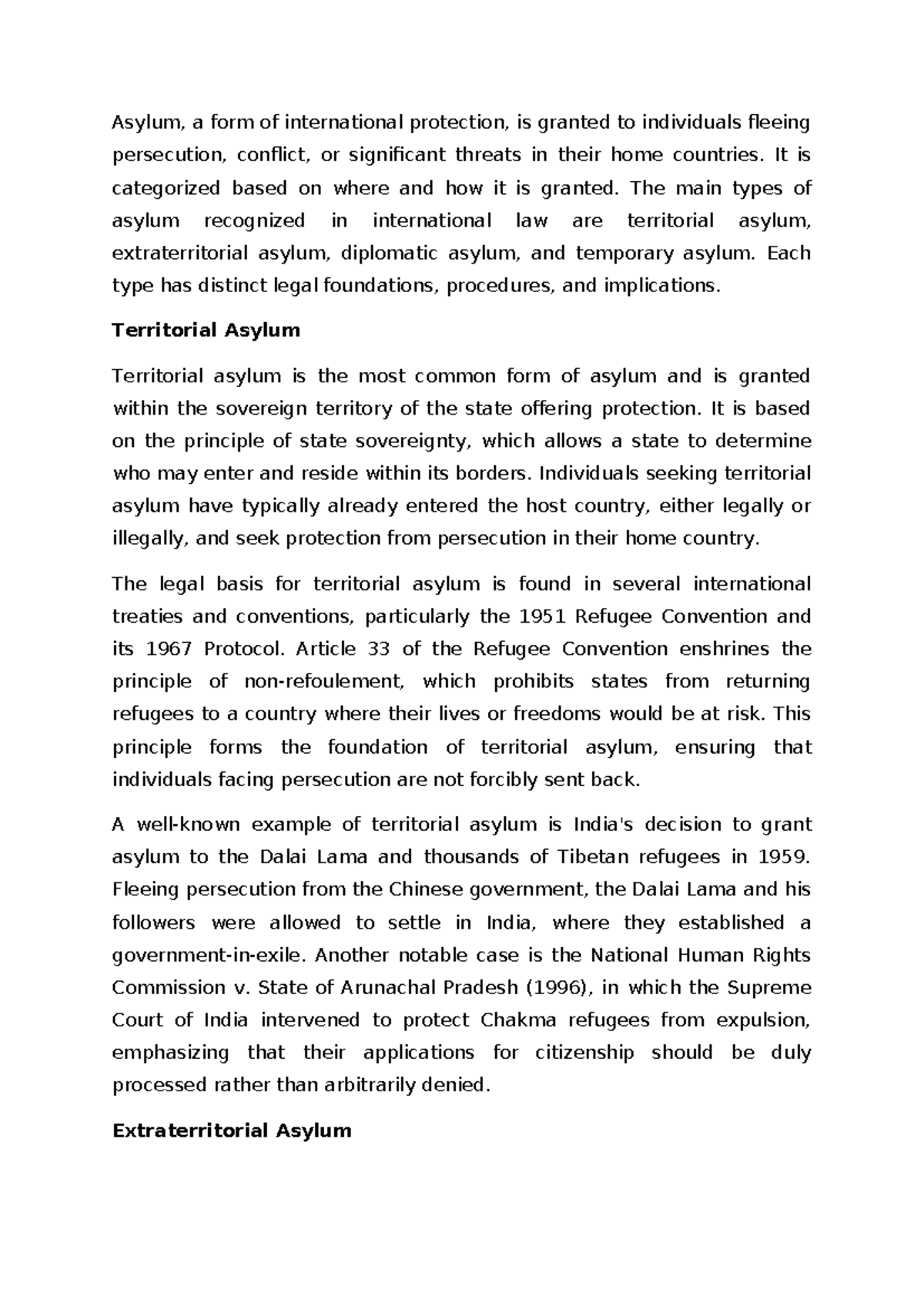 INTL 101: Detailed Notes on The Nature of International Law - Studocu