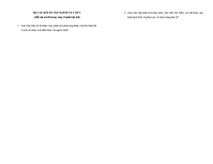 [Solved] Trnh by cc yu t nh hng n s ln ln v pht trin cuc sng ca con ngi ...