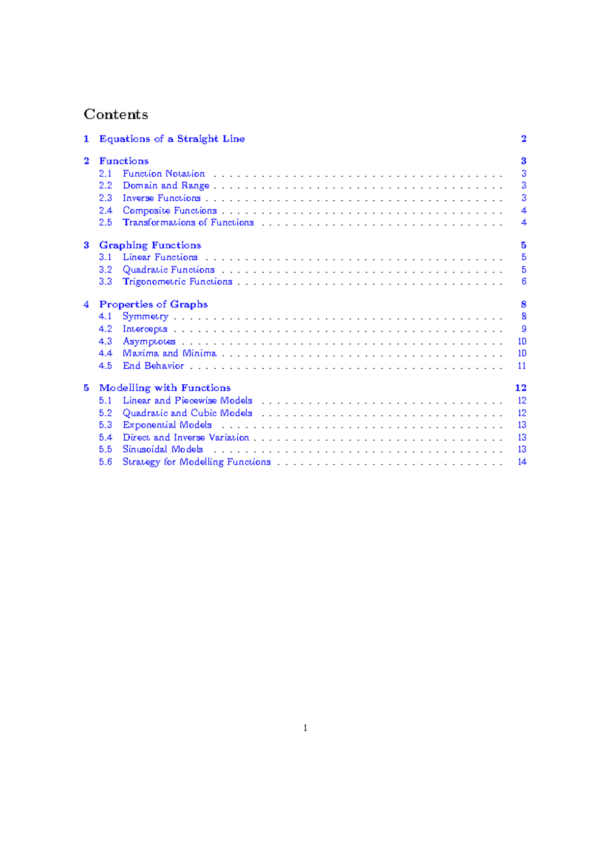 IB Math AI SL Final Exam Notes: Understanding Functions and Graphs ...
