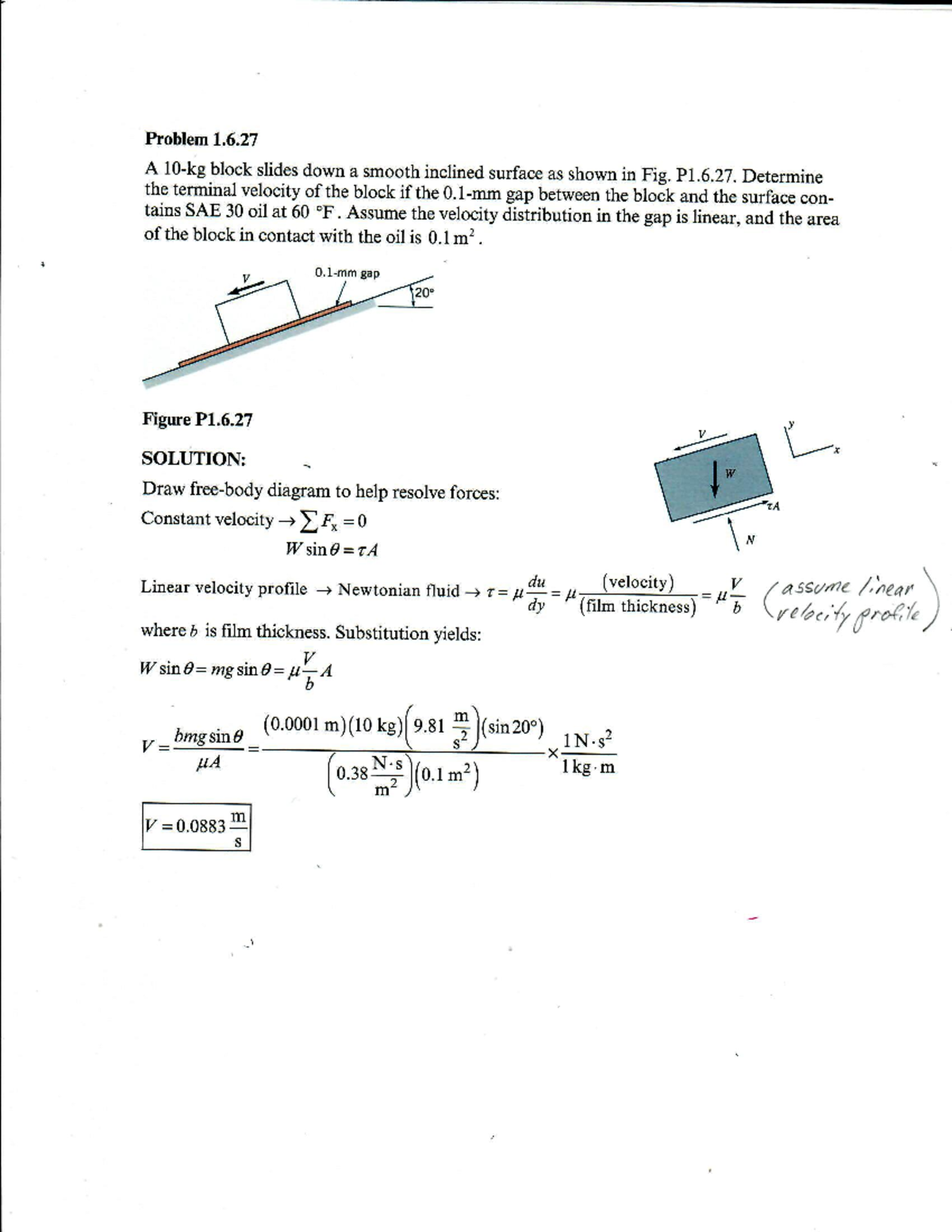 ME 330 Spring 26 Homework 1: Capillary Action & Pressure Calculations ...
