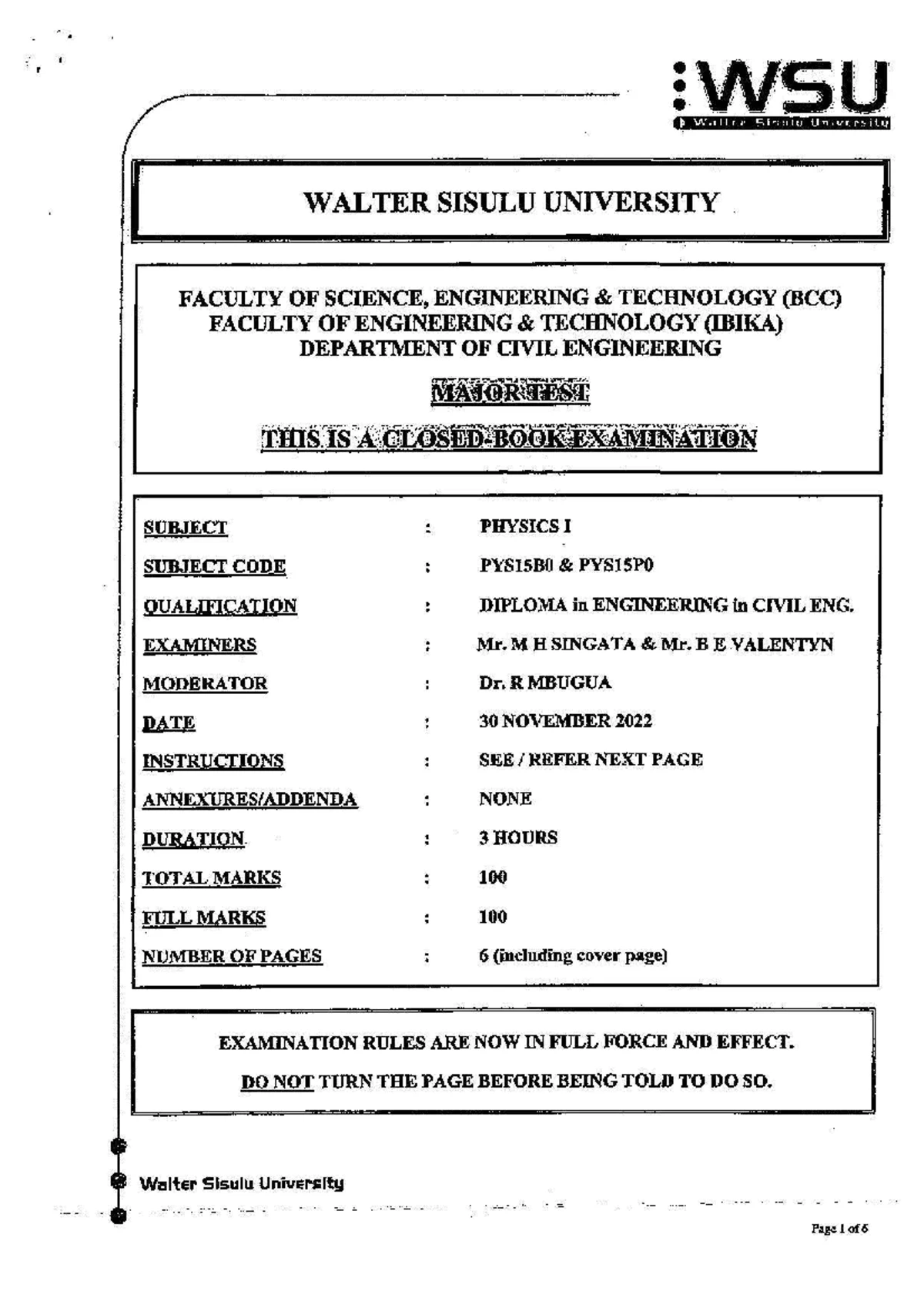 RDM47W Advanced Diploma Civil Engineering Design Project 2025 - Studocu